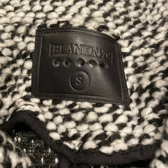 Blank NYC Bouclé textured moto jacket - Picture 3 of 4